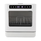 White Portable Mini Dishwasher, Countertop Dishwasher, Household Mini Dishwasher for Homes, Apartments
