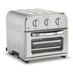 Cuisinart TOA-26 Compact AirFryer/Convection Toaster Oven Stainless Steel Bundle with 2 YR CPS Enhanced Protection Pack