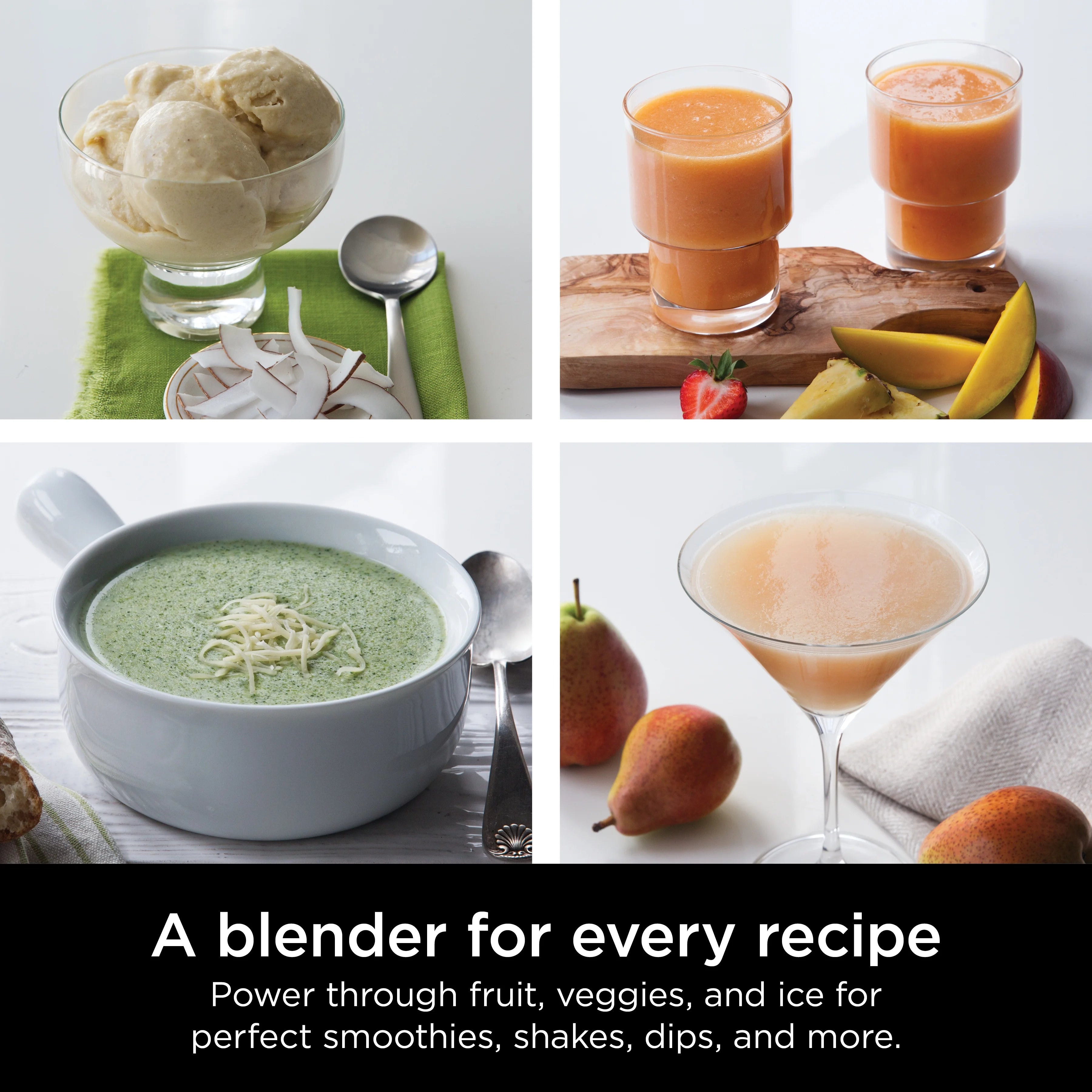 Ninja Professional Blender, 1000W, Black, BL610