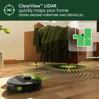 iRobot Roomba 105 Combo Robot Vacuum & Mop LiDAR, Alexa, Strong Suction - NEW