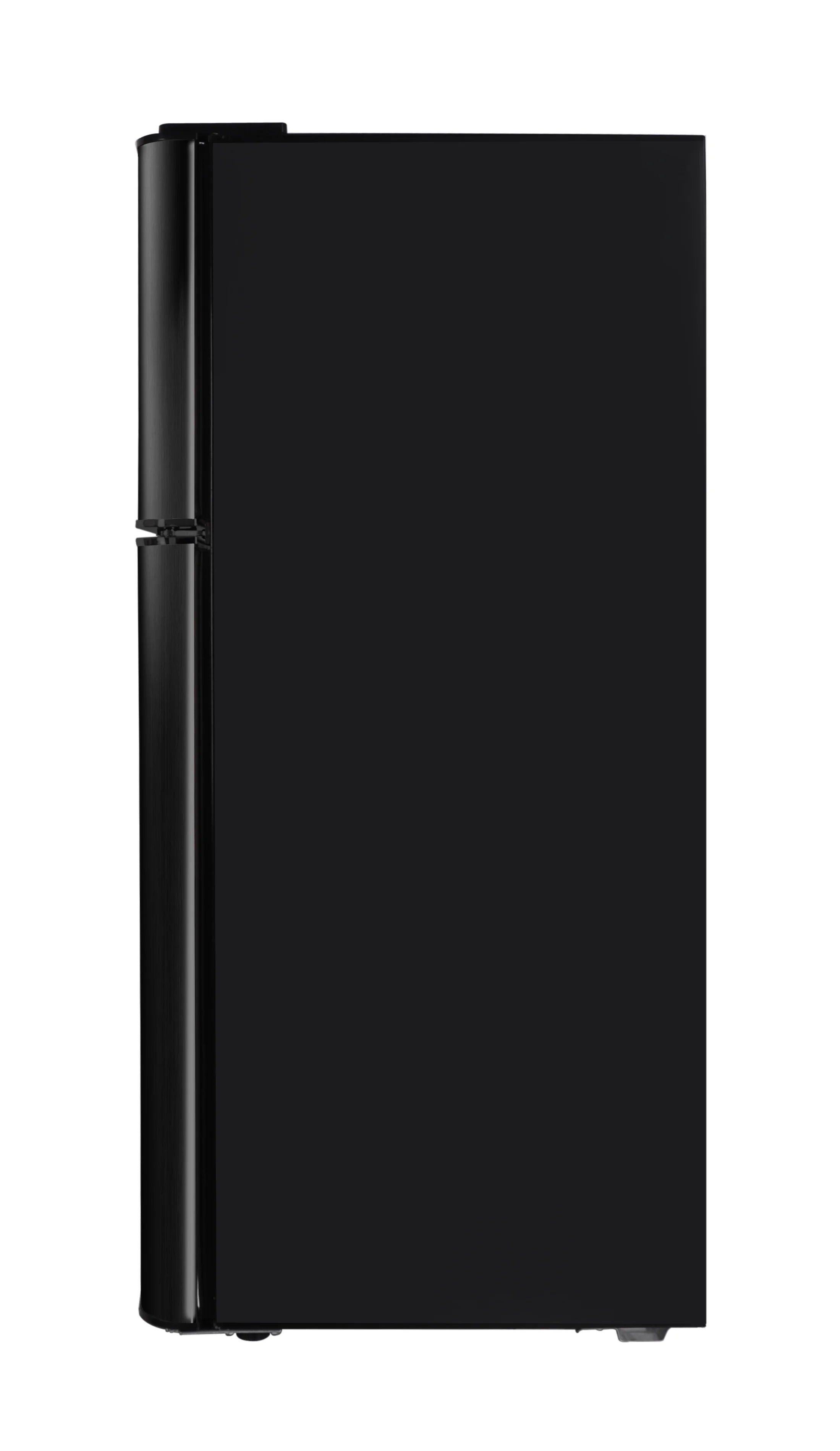 FRIGIDAIRE 4.5 Cu Ft, 2 Door Refrigerator With Freezer Capacity 1.35 Cu Ft, Manual Defrost Black Stainless Steel