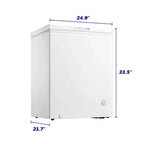 Element 5.0 cu. ft. Chest Freezer - White (ECF50MD1BW)