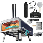 Lilypelle 16�� Dual-Fuel Outdoor Pizza Oven, Portable