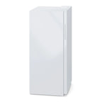 Upright Freezer/Refrigerator Convertible, 2-in-1 Appliance, Home, Dorm, and Garage Ready Fridge/Freezer Storage for Fresh or Frozen Food and Drinks, Wire Shelves and Drawer White (RUF-17C)