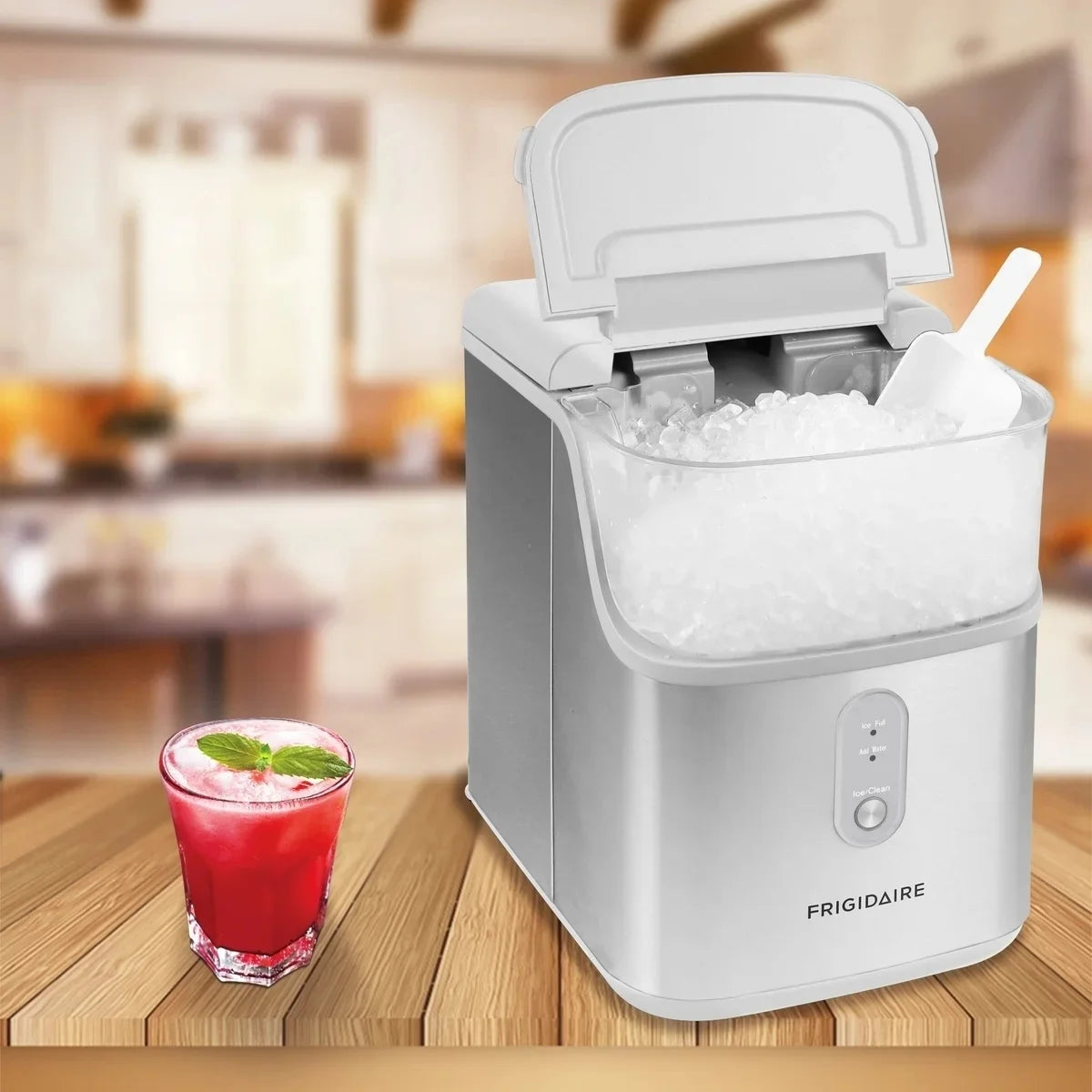 Frigidaire Crunch Countertop Nugget Ice Maker, 33 Pounds