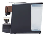 K-fee Grande 15-Bar, 1-Cup Black/Copper Espresso Machine