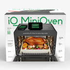 CHEF iQ MiniOven 25-Quart Countertop Oven with Touchscreen Controls - Black