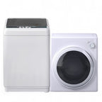 TABU Portable Washer and Dryer Set, 17.6LBS Compact Washing Machine & 13LBS Compact Dryer (Brown&White)