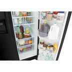 Frigidaire FRSS2623AB 256 Cu Ft 2 Doors Automatic Defrost Side-by-Side Refrigerator Black