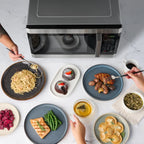 Farberware Smart Sensor Countertop Microwave Oven with LED Lighting & Child Lock, 1.3 Cu Ft