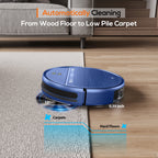 GOOVI Robot Vacuum Cleaner, 2 in 1 Robot Vacuum and Mop Combo for Pet Hair, Hard Floor