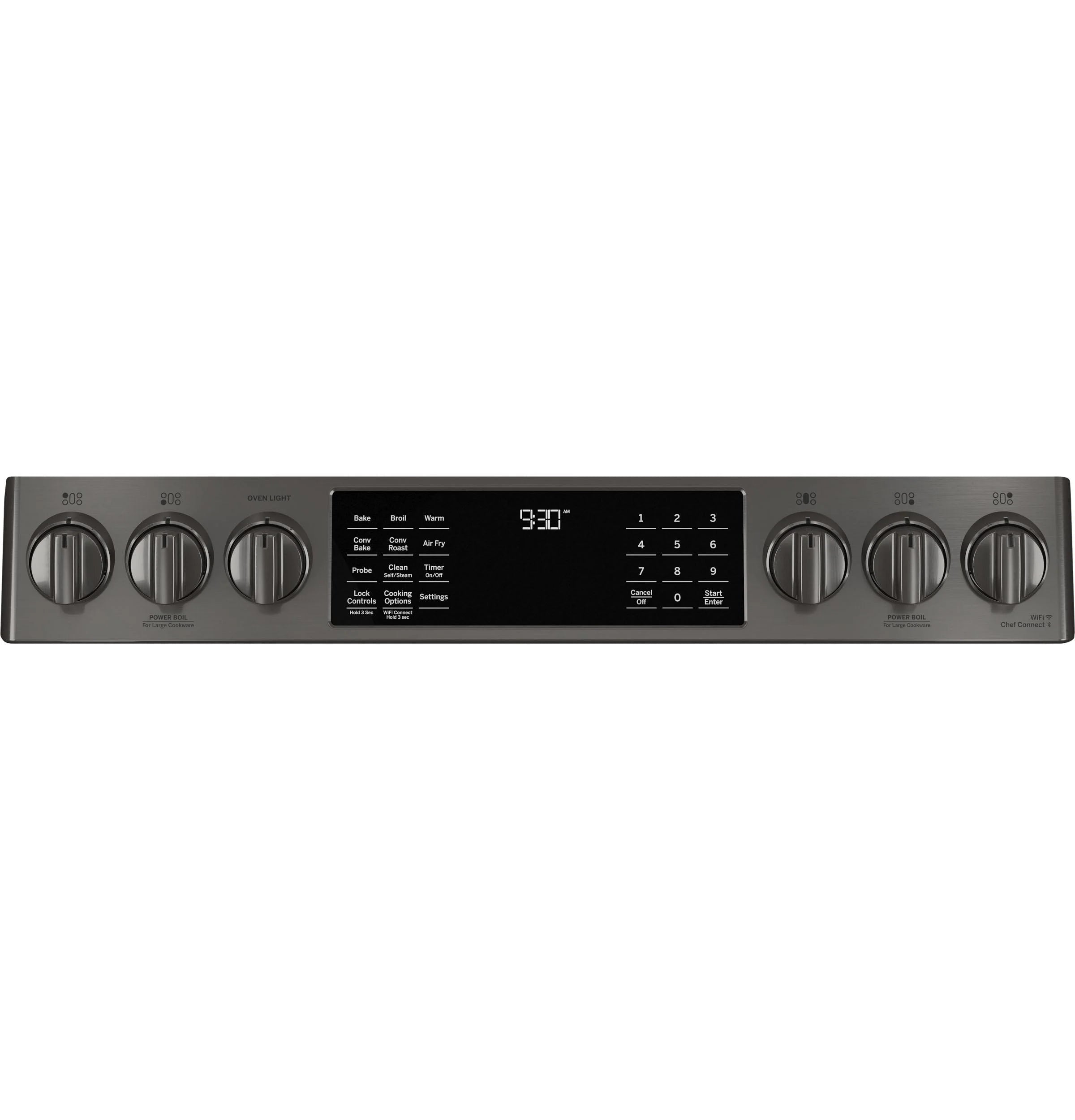 GE APPLIANCES PGS930BPTS slide in gas range