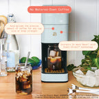 Beautiful Perfect Grind�?Programmable Single Serve Coffee Maker, White Icing by Drew Barrymore