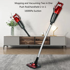 Cordless Wet Dry Vacuum Cleaner and Mop All in One, Lightweight Powerful Stick Vacuum Cleaner and Mop, One-step Cleaning, Rechargeable Upright Vacuum Cleaner for Home Hard Floor Pet Hair