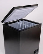 Frigidaire, 5.0 Cu. ft. Chest Freezer, Black Granite Design