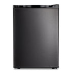 KNDKO 2.6Cu.ft Upright Freezer, Mini Freezer with Reversible Single Door, Removable Shelves, Adjustable Thermostat for Home/Kitchen/Office, Silver
