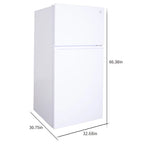 Kenmore 33-inch 20.4 Cu. ft. ENERGY STAR? Standard Refrigerator/Freezer w/Icemaker, Stainless Steel