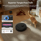 Roborock Qrevo Series Robot Vacuum and Mop, Auto Mop Washing&Drying, 8000Pa Suction, Self-Emptying, Anti-Tangle Brushes, Smart Obstacle Avoidance (QV 35A)