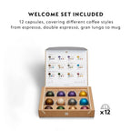 Nespresso Vertuo Pop by De'Longhi Coffee and Espresso Maker with Coffee Tasting Set, Black
