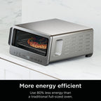 Ninja Flip Toaster Oven & Air Fryer, 8-in-1 Functionality, Flip Up & Away Capability for Storage Space, SP151