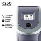 Keurig K250 Coffee Maker, Single Serve K-Cup Pod Coffee Brewer, With Strength Control, Plum Gray