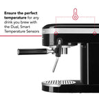 KitchenAid Metal Semi-Automatic Espresso Machine, Empire Red, KES6503