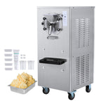 KFFKFF 20-25L/J Capacity Commercial Hard Farm Ice Cream Maker 1 Flavor Automatic Cleaning