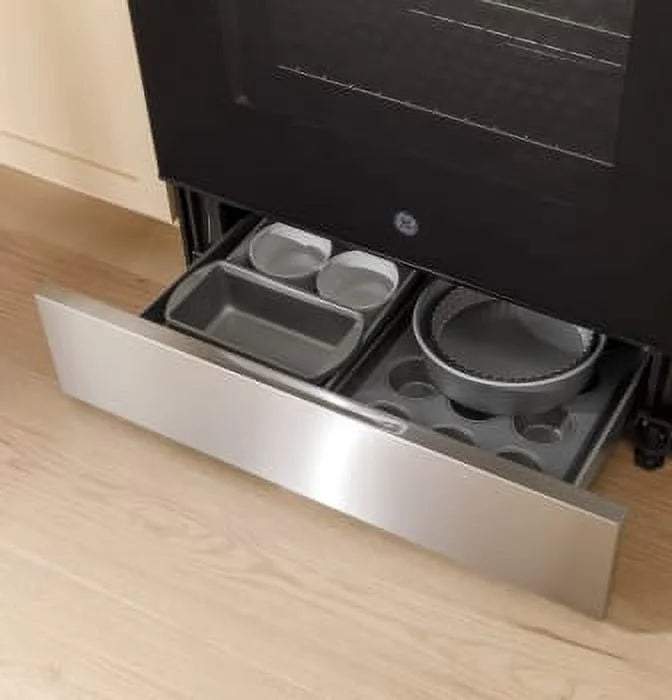 GE 30 Inch Freestanding Gas Smart Range with 5 Sealed Burners Stainless Steel GGF600AVSS