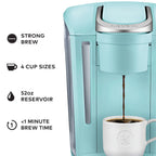 Keurig K-Select Single-Serve K-Cup Pod Coffee Maker, Matte White