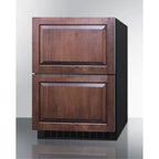 24" Wide 2-Drawer All-Freezer, ADA Compliant, black