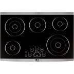 LG Studio LSCE305ST Studio 30 inch Stainless 5 Burner Electric Cooktop