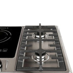 True Induction TI-1 Built-in UL858 Certified, 23-inch 1 Induction  2 Gas Burner Combination Gas & Induction Cooktop
