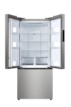 Hamilton Beach, 17.7 Cu. Ft. French Door Refrigerator, Freestanding Installation, Platinum Silver, HZ0771