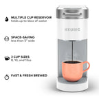 Keurig K-Slim Black Single-Serve K-Cup Pod Coffee Maker