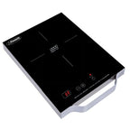 Equator 11inch Portable Single-Burner Induction Cooktop - with Handle in Black