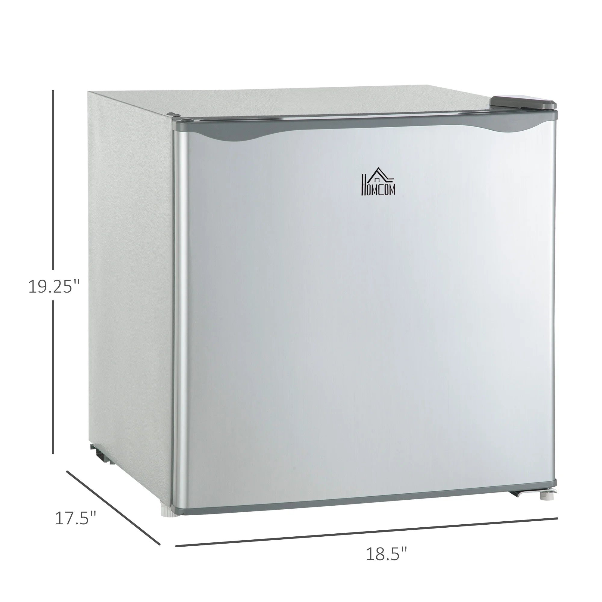 Side-by-Side Refrigerator HOMCOM Mini Freezer Countertop, 1.1 Cu.Ft Compact Upright Freezer with Removable Shelves, Reversible Door for Home, Dorm, Apartment and Office, gray,French Door Refrigerator