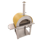 VENICE Outdoor Wood Fired Pizza Oven in Yellow