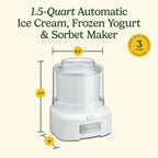 Cuisinart Ice Cream/Yogurt Makers Frozen Yogurt �C Ice Cream & Sorbet Maker
