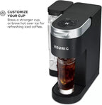 Restored Keurig KSK910BK K-Supreme Single Serve K-Cup Pod Coffee Maker, Black (Refurbished)
