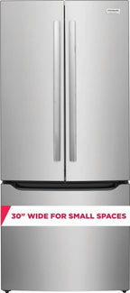 Frigidaire Gallery 20 Cu. Ft. Standard-Depth French Door Refrigerator, Stainless Steel