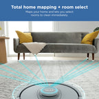 Shark IQ Robot Vacuum, Multi-Surface Carpets & Hard Floor Cleaning, Precision Home Mapping
