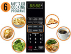 Farberware Classic 0.9 Cu. Ft 900-Watt Microwave Oven, Stainless Steel