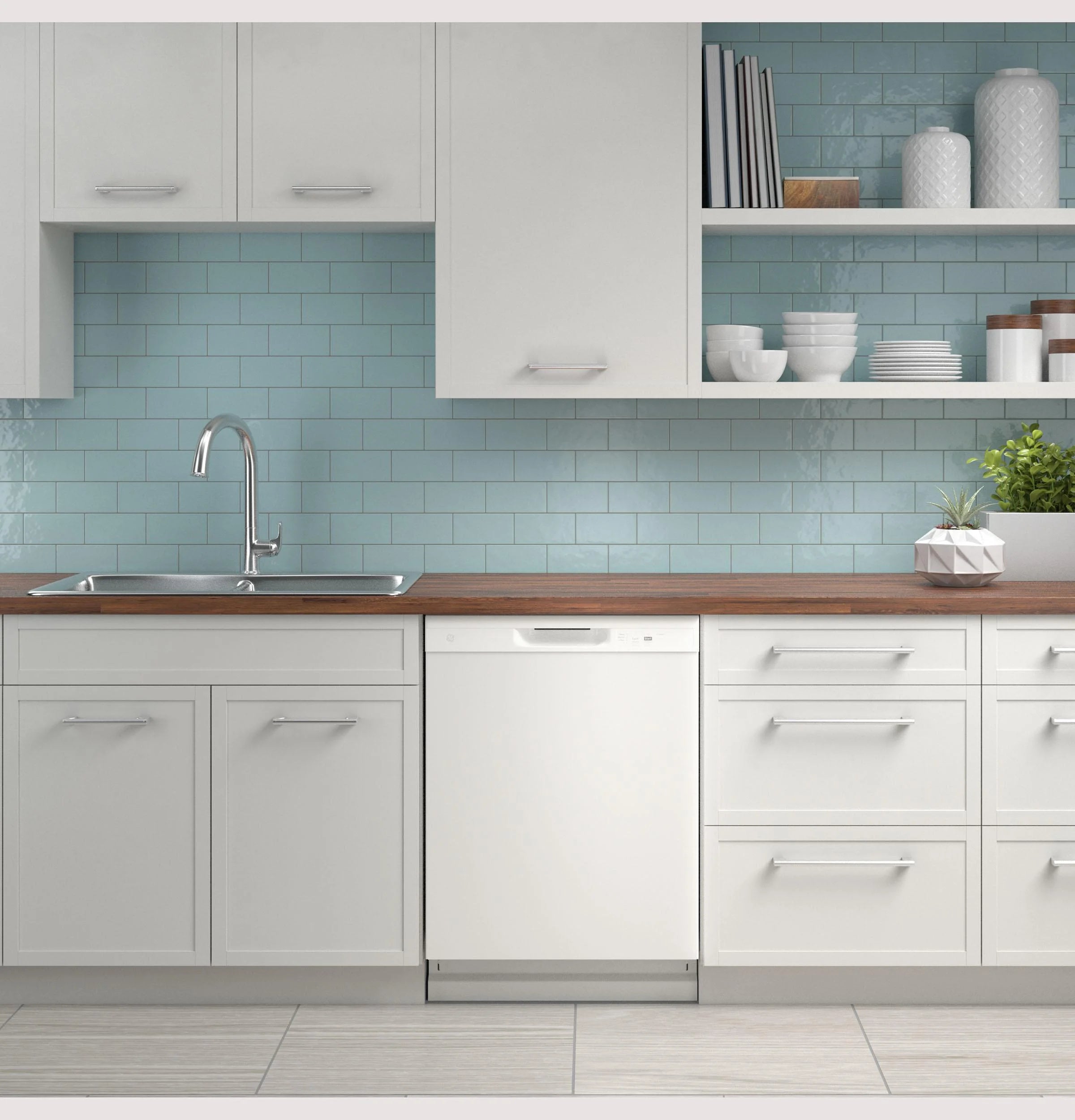 GE? Dishwasher with Front Controls