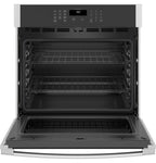 Ge Jts3000 30" Wide 5 Cu. Ft. Single Electric Oven - Stainless Steel