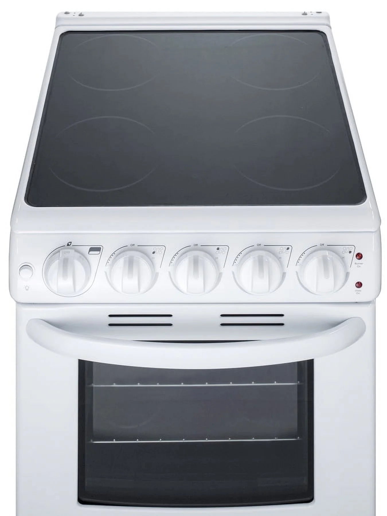 Summit 24�� 2.9 cu ft Electric Range in Ceramic