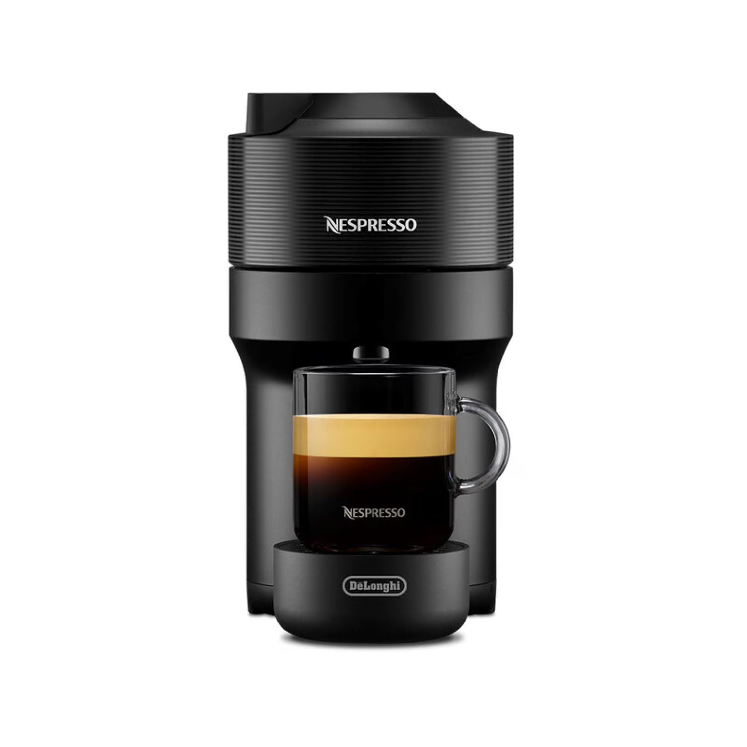 Nespresso Vertuo Pop by De'Longhi Coffee and Espresso Maker with Coffee Tasting Set, Black
