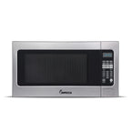 Impecca 2.2 Cubic Foot Microwave, Stainless Steel, 1200 Watts