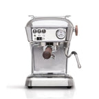 Ascaso Dream PID Programmable Home Espresso Machine w/ Volumetric Controls | 120V | Walnut | Anthracite Gray