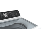 MIDEA 4.5 Cu Ft Smart Top Load Wave-Impeller Washing Machine with Stainless Steel Tub, White