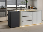 Smeta 3.2 Cu ft Compact Refrigerator 115V Quiet Fridge Fresh Food Energy Saving Home Office Bedroom